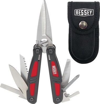 BESSEY Multi Funktions Werkzeug mit Schere DBST Multitool Werkzeugtasche