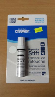 137,08 €/100 ml) 12ml Cramer Reparatur-Stift Edelweiß Keramik Email Acryl