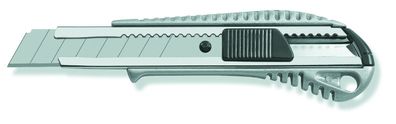 Westex Cuttermesser 18 mm Aludruckguss Metallführung Messer Teppichmesser