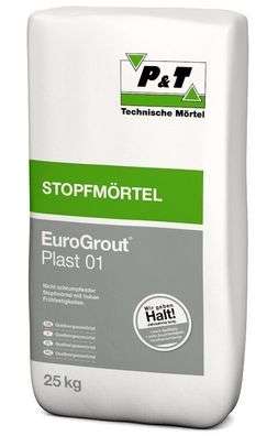 1,06 €/ kg ) 25 kg Sack Unterstopfmörtel Euro Grout Plast 01 Stopfmörtel