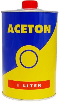 Wilckens Aceton 1,0 Liter Flasche Vorreinigen Entfetten Verdünnen