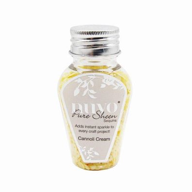 Nuvo | Spring Meadow Pure Sheen Sequins Cannoli Cream