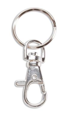 Vaessen Creative | Schlüsselkarabiner 3.5cm Silber