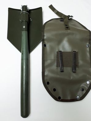 US Army Klappspaten oliv mit Tasche