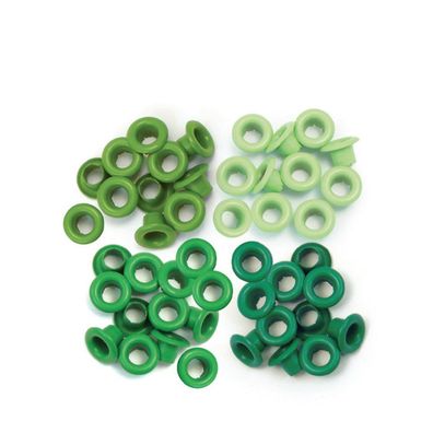 We R Memory Keepers | Eyelet & Washer Standard Green
