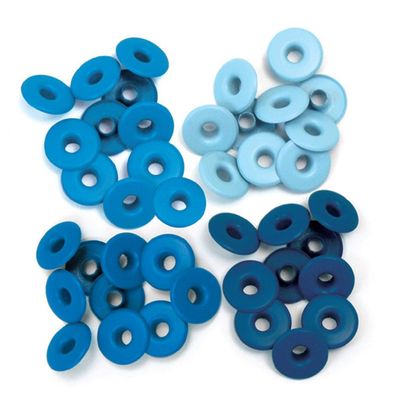 We R Memory Keepers | Wide Eyelets Blue
