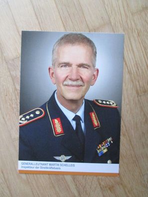 Bundeswehr Luftwaffe Generalleutnant Martin Schelleis - Autogrammkarte!