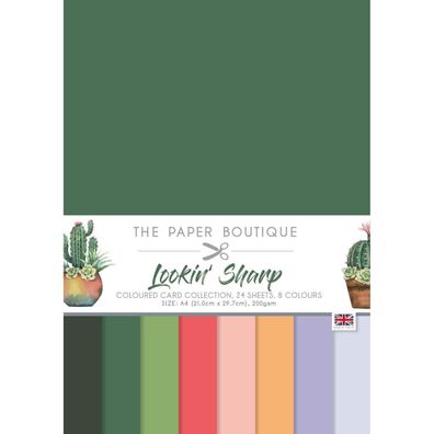 The Paper Boutique | Lookin Sharp Colour Card Collection