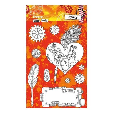 Studio Light | Clear Stamp A5 Mixed Media Nr.248