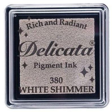 Tsukineko | Delicata pigment ink small White shimmer
