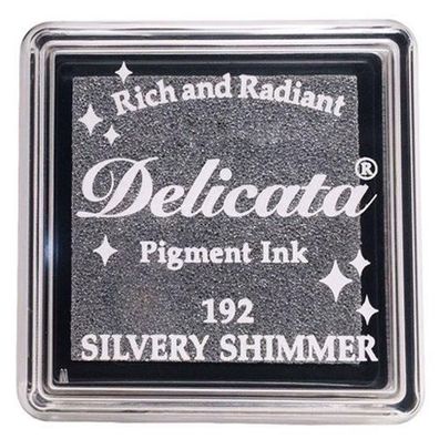 Tsukineko | Delicata pigment ink small Silvery shimmer