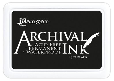 Ranger | Archival ink pad Jet black