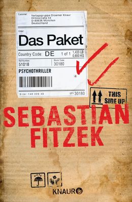 Das Paket Psychothriller Sebastian Fitzek Knaur Taschenbuecher
