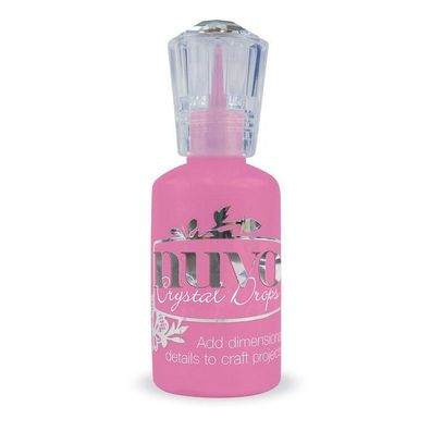 Nuvo | Crystal drops Carnation pink