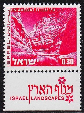 ISRAEL [1971] MiNr 0529 y Tab ( * */ mnh )