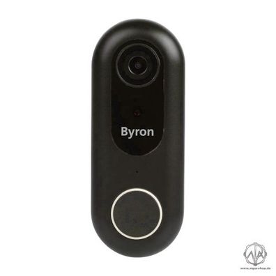 Byron Kabelgebundene Video-Türklingel mit WLAN, -Full HD 1080p, Grau - DSD-28119