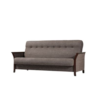 Sofa Roko 3 mit Schlaffunktion und Bettkasten Polstersofa Elegante Wohnzimmer