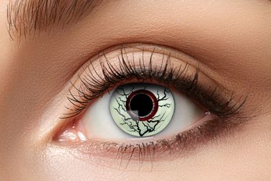 Monster Vein Eye Kontaktlinsen. Schwarze Adern