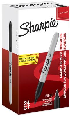 Sharpie Permanent-Marker FINE Value Pack schwarz