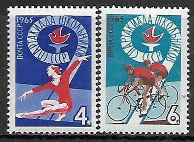 Sowjetunion postfrisch Michel-Nummer 3105-3106