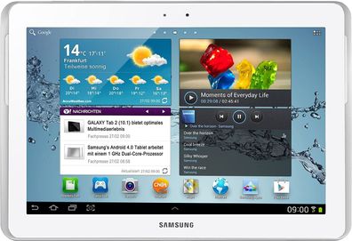 Samsung Galaxy Tab 2 10.1 16GB Wi-Fi & Cellular White - Sehr Gut GT-P5100