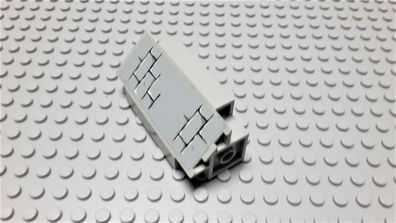 LEGO 1 Panel Burgwand Ecke 3x3x6 Neuhellgrau Beklebt Nummer 2345pb07 Set 7094 Typ A