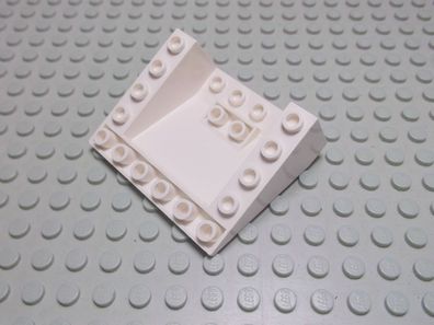 Lego 1 Schrägstein Negativ 33 Grad 5x6x2 weiß 4228 Set 6980