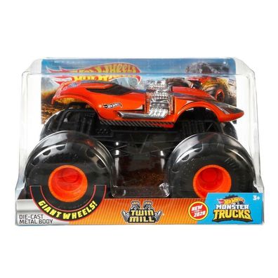 Mattel Hot Wheels Großes Auto / cars 1:24 Monster Trucks GJG70 Twin Mill