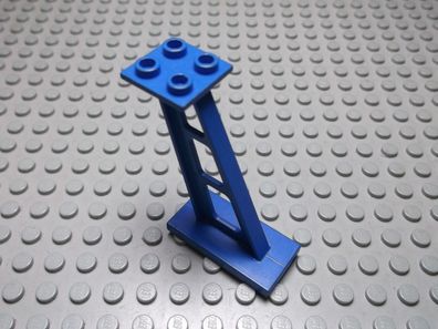 Lego 1 Stütze 2x4x5 blau 5 mm Nummer 4476b