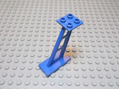 Lego 1 Stütze 2x4x5 blau 3mm Nummer 4476a