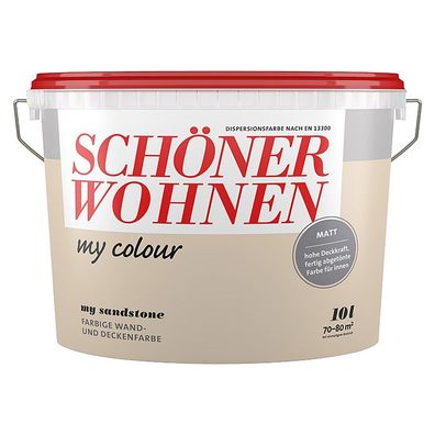 10L Schöner Wohnen My Colour Wandfarbe My Sandston