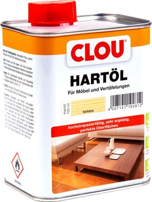 750ml Clou Hartöl farblos