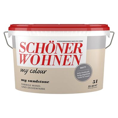 5L Schöner Wohnen My Colour Wandfarbe My Sandstone