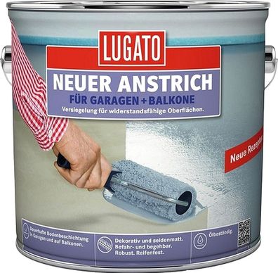 2,5L Lugato Neuer Anstrich Garagen/ Balkone