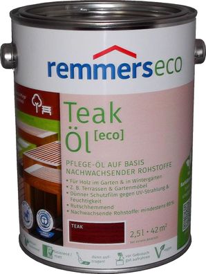 2,5L Remmers eco Teak-Öl