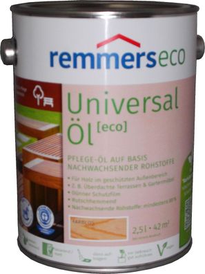 2,5L Remmers eco Universal-Öl Farblos