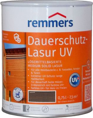 750ml Remmers Dauerschutz-Lasur UV Palisander