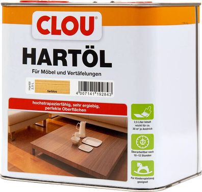 2,5L Clou Hartöl farblos
