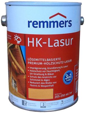 2,5L Remmers HK Lasur Eiche hell
