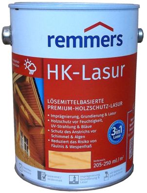 2,5L Remmers HK Lasur Farblos