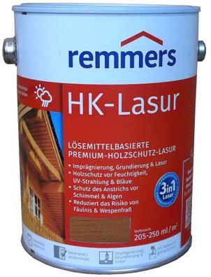 2,5L Remmers HK Lasur Nussbaum