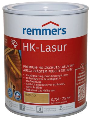 750ml Remmers HK Lasur Hemlock