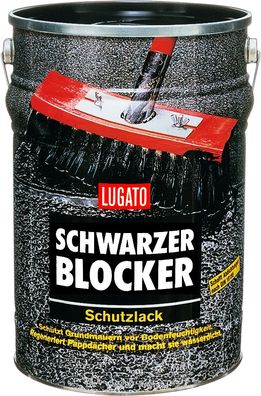 10L Lugato Bitumen Schutzlack Schwarzer Blocker