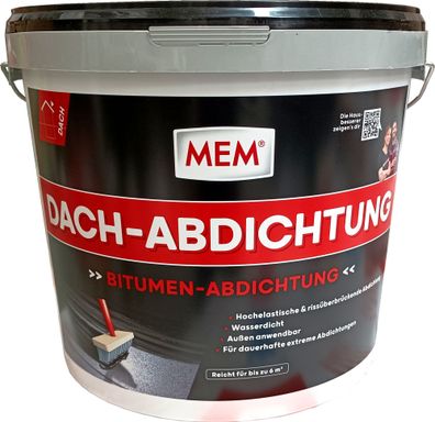 12 Liter MEM Dach-Sperre Bitumen Latex Emulsion