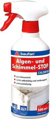 500ml Schimmelentferner / Algenentferner chlorfrei