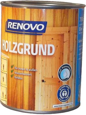 750ml Renovo Holzgrund farblos für innen und außen