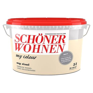 5L Schöner Wohnen My Colour Wandfarbe My Sisal