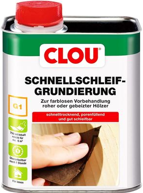 750ml Clou G1 Schnellschleif-Grundierung