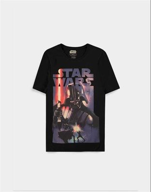 Männer T-Shirt Star Wars - Darth Vader Poster Krieg der sterne merch