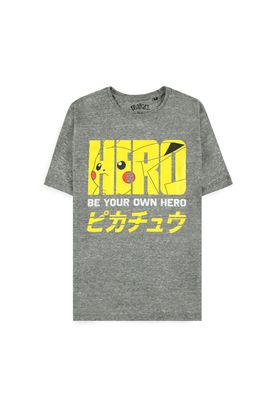 Unisex T-shirt Pokémon - Pika Hero - Be Your Own Hero Anime Manga Geek